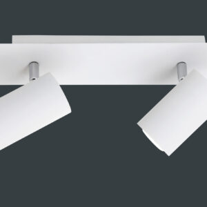 Σποτ Trio Lighting   2xGU10 Λευκό Μεταλλικό    802400201