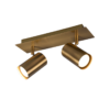 Σποτ Trio Lighting   2xGU10 Αντικέ Ορείχαλκος Μεταλλικό    802400204