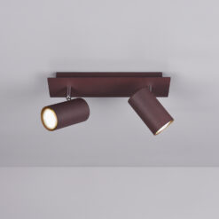 Σποτ Trio Lighting 2xGU10 Σκουριά Μεταλλικό 802400224