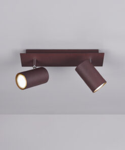Σποτ Trio Lighting 2xGU10 Σκουριά Μεταλλικό 802400224