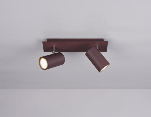 Σποτ Trio Lighting 2xGU10 Σκουριά Μεταλλικό 802400224