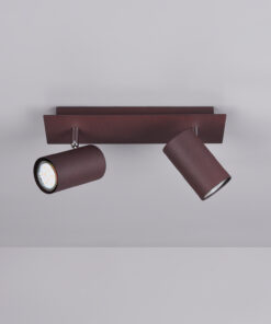 Σποτ Trio Lighting 2xGU10 Σκουριά Μεταλλικό 802400224