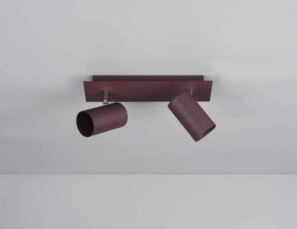 Σποτ Trio Lighting   2xGU10 Σκουριά Μεταλλικό    802400224