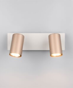 Πολύφωτο Οροφής/Τοίχου MARLEY Σποτ 2xGU10 Καφε & Γκρι Trio Lighting – 802400265