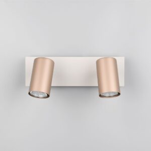 Πολύφωτο Οροφής/Τοίχου MARLEY Σποτ 2xGU10 Καφε & Γκρι Trio Lighting – 802400265