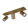 Σποτ Trio Lighting   3xGU10 Αντικέ Ορείχαλκος Μεταλλικό    802400304