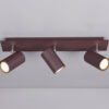 Σποτ Trio Lighting   3xGU10 Σκουριά Μεταλλικό    802400324