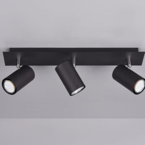 Σποτ Trio Lighting   3xGU10 Μαύρο Ματ Μεταλλικό    802400332