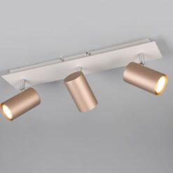 Πολύφωτο Οροφής/Τοίχου MARLEY Σποτ 3xGU10 Καφε & Γκρι Trio Lighting – 802400365