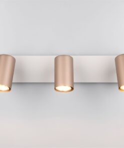 Πολύφωτο Οροφής/Τοίχου MARLEY Σποτ 3xGU10 Καφε & Γκρι Trio Lighting – 802400365