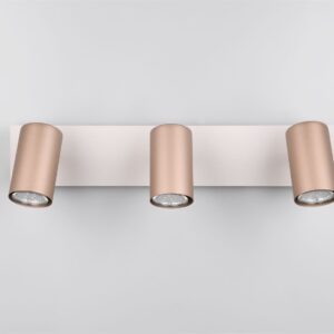 Πολύφωτο Οροφής/Τοίχου MARLEY Σποτ 3xGU10 Καφε & Γκρι Trio Lighting – 802400365