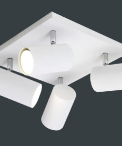 Σποτ Trio Lighting   4xGU10 Λευκό Μεταλλικό    802430401