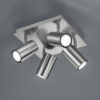 Σποτ Trio Lighting   4xGU10 Νίκελ Ματ Μεταλλικό    802430407