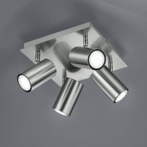Σποτ Trio Lighting   4xGU10 Νίκελ Ματ Μεταλλικό    802430407