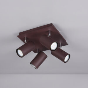 Σποτ Trio Lighting   4xGU10 Σκουριά Μεταλλικό    802430424