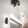 Σποτ Trio Lighting   4xGU10 Μαύρο Ματ Μεταλλικό    802430432