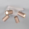 Πολύφωτο Οροφής MARLEY Σποτ 4xGU10 Καφε και Γκρι Trio Lighting – 802430465