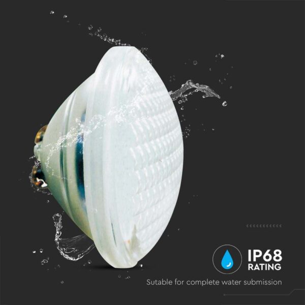 LED Λάμπα Πισίνας PAR56 35W V-TAC Ψυχρό Λευκό 6400K – 8026