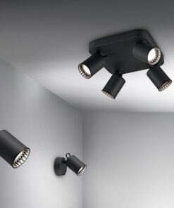 Σποτ Trio Lighting GU10 Μαύρο Ματ Μεταλλικό 803500132
