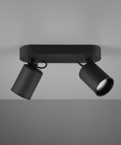 Σποτ Trio Lighting 2xGU10 Μαύρο Ματ Μεταλλικό 803500232