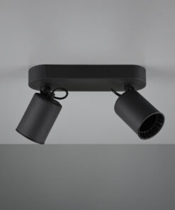 Σποτ Trio Lighting 2xGU10 Μαύρο Ματ Μεταλλικό 803500232