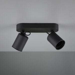 Σποτ Trio Lighting   2xGU10 Μαύρο Ματ Μεταλλικό    803500232