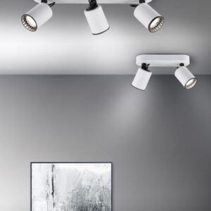 Σποτ Trio Lighting   3xGU10 Λευκό Ματ Μεταλλικό    803500331