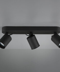Σποτ Trio Lighting 3xGU10 Μαύρο Ματ Μεταλλικό 803500332
