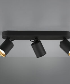 Σποτ Trio Lighting 3xGU10 Μαύρο Ματ Μεταλλικό 803500332
