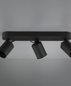 Σποτ Trio Lighting 3xGU10 Μαύρο Ματ Μεταλλικό 803500332