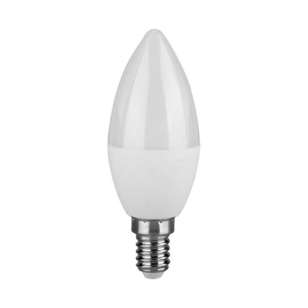 Λάμπα LED E14 κερί Samsung SMD 3.7W θερμό λευκό 3000K V-TAC - 8040