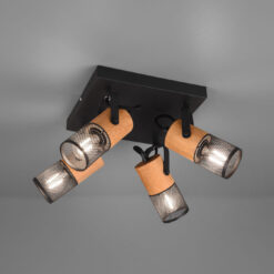 Σποτ Trio Lighting E14 Μαύρο Ματ Μεταλλικό 804300432