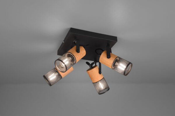 Σποτ Trio Lighting   E14 Μαύρο Ματ Μεταλλικό    804300432