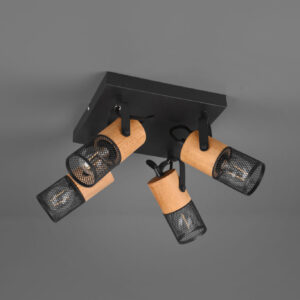 Σποτ Trio Lighting   E14 Μαύρο Ματ Μεταλλικό    804300432