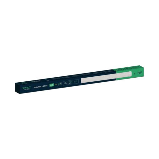 LED Πρισματικό Γραμμικό Φωτιστικό 120cm 40W V-TAC 4800lm Φυσικό Λευκό 4000K – 8048