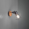 Σποτ Trio Lighting   E27 Ασημί Αντικέ Μεταλλικό    805300188