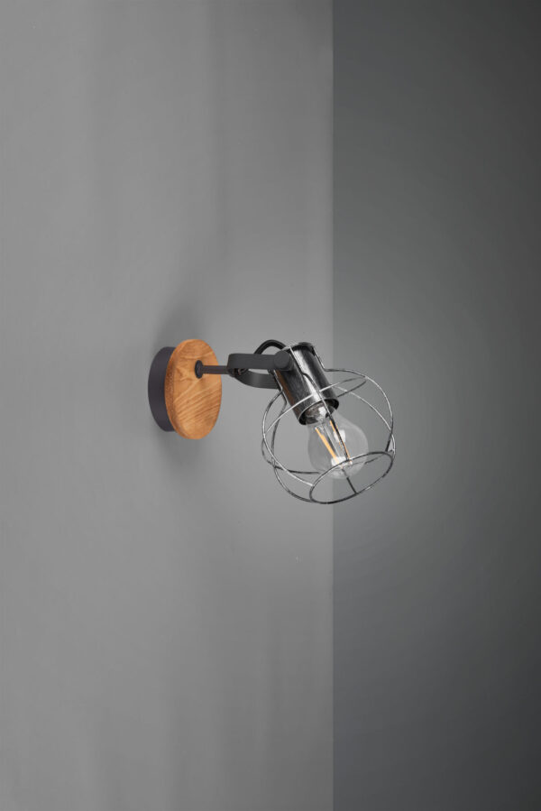 Σποτ Trio Lighting   E27 Ασημί Αντικέ Μεταλλικό    805300188