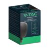 Λάμπα LED E27 Filament vase shape 4W γυαλί μαύρο  V-TAC – 8056