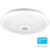 LED Πλαφονιέρα Λευκή με Ανιχνευτή Κίνησης 12W V-TAC PRO Samsung Chip 120° 900lm Φ290 Ψυχρό  6400K – 21809