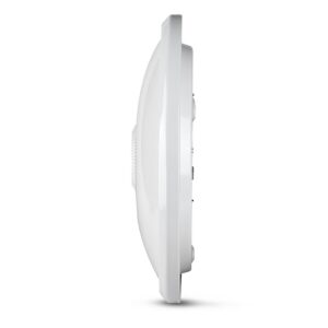 LED Πλαφονιέρα Λευκή με Ανιχνευτή Κίνησης 12W V-TAC PRO Samsung Chip 120° 800lm Φ290 Θερμό Λευκό 3000K – 807