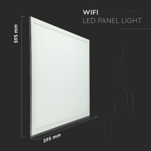 Wi-FI LED Πάνελ Τετράγωνο 60x60cm 40W V-TAC Smart Home 120° 4800lm 2700K-6400K – 8080