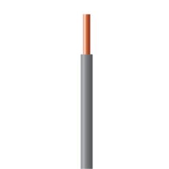 ΚΑΛΩΔΙΟ NYA ΗΟ5V-U 1Χ1mm² ΓΚΡΙ (100m/roll) EUROLAMP – 150-13306