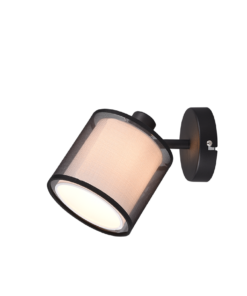 Φωτιστικό Spot Trio Lighting BURTON 1x E14 Μαύρο Ματ Μεταλλικό – 811400132