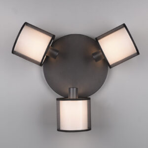 Φωτιστικό Spot Trio Lighting BURTON  3x E14 Μαύρο Ματ Μεταλλικό   – 811430332