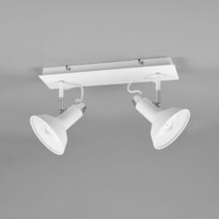 Φωτιστικό Spot Trio Lighting ROXIE 2x E14 Λευκό Ματ Μεταλλικό – 811900231