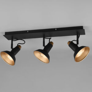 Φωτιστικό Spot Trio Lighting ROXIE  3x E14 Μαύρο Ματ Μεταλλικό   – 811900332