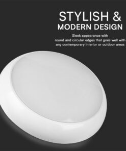 Φωτιστικό Οροφής 8W/16W/20W LED SAMSUNG 3IN1 IP65 V-TAC – 801-24VT