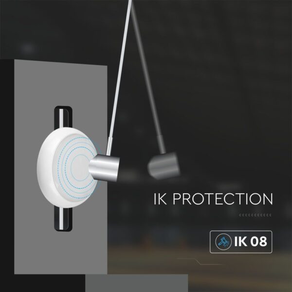 Φωτιστικό Οροφής 8W/16W/20W LED SAMSUNG 3IN1 IP65 V-TAC – 801-24VT