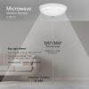 Φωτιστικό Οροφής 8W/16W/20W LED SAMSUNG 3IN1 IP65 V-TAC – 801-24VT