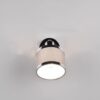 Επιτοίχιο Φωτιστικό AROSA Trio Lighting 1x E14 Χρώμιο με Γκρι Αμπαζούρ – 812100106